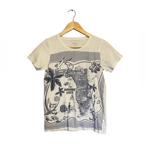 J. Crew Collector Tee Florida Map Tee